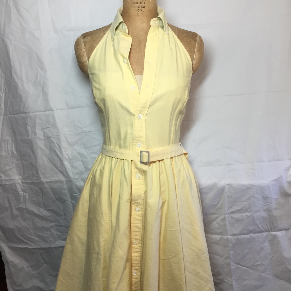 Ralph Lauren Rugby Halter Dress